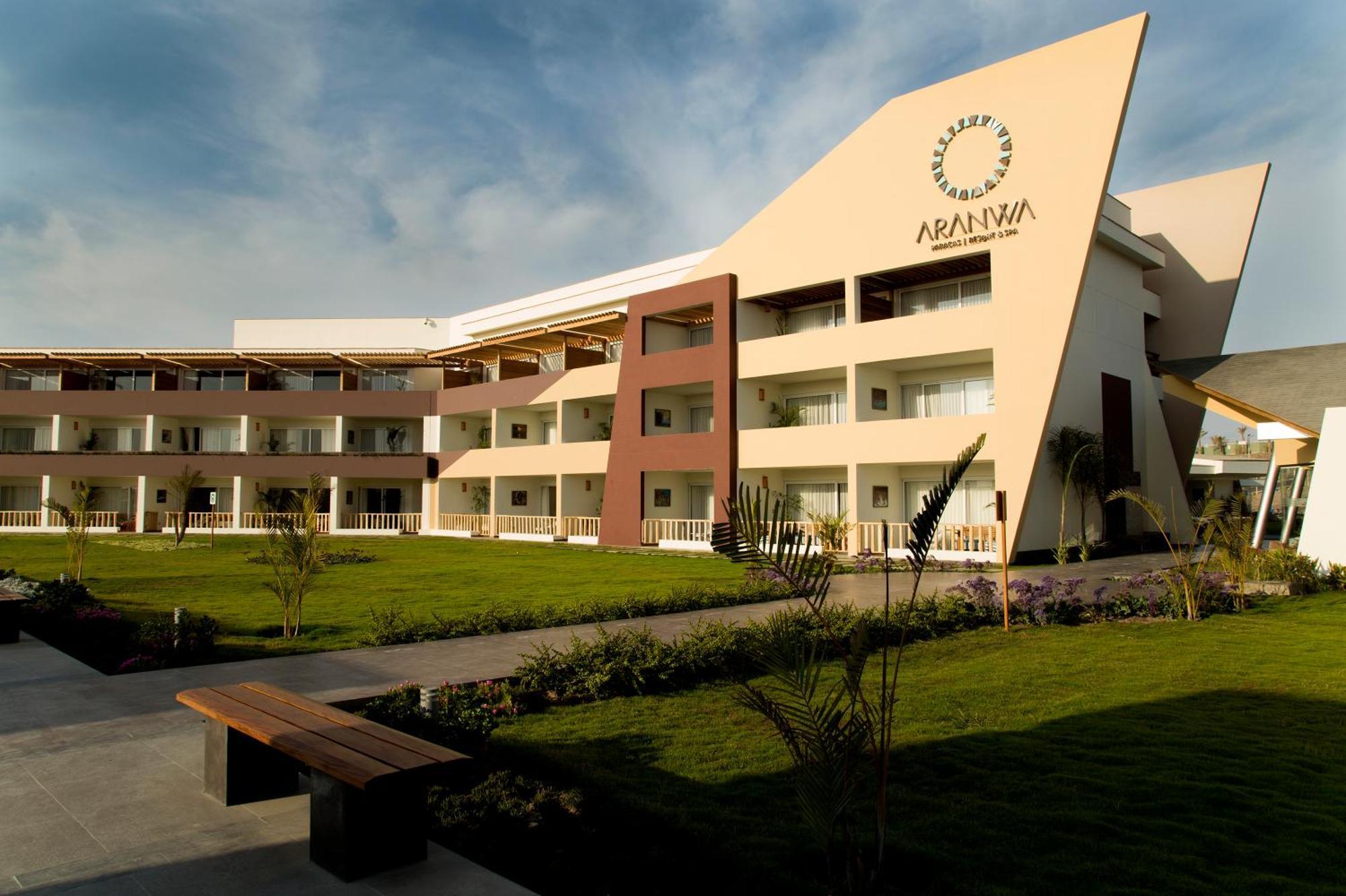Aranwa Paracas Resort & Spa Exterior foto A view of the hotel