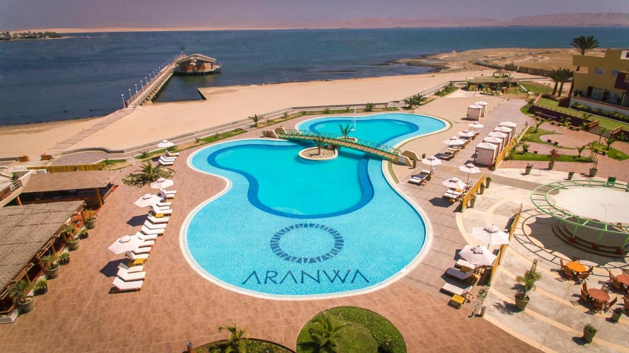Aranwa Paracas Resort & Spa Exterior foto Aerial view of the resort